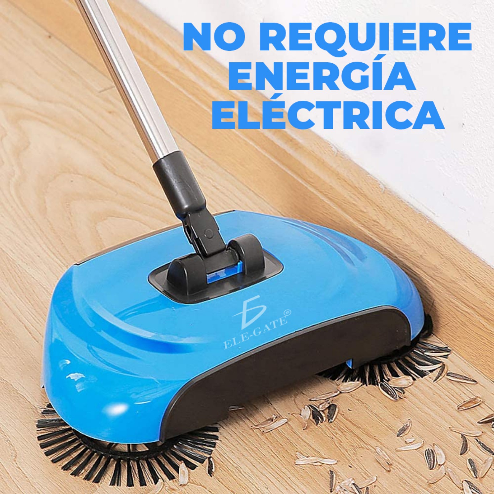 Barredora 3 en 1  Sin Electricidad Aspiradora Fregadora y recogedor de polvo