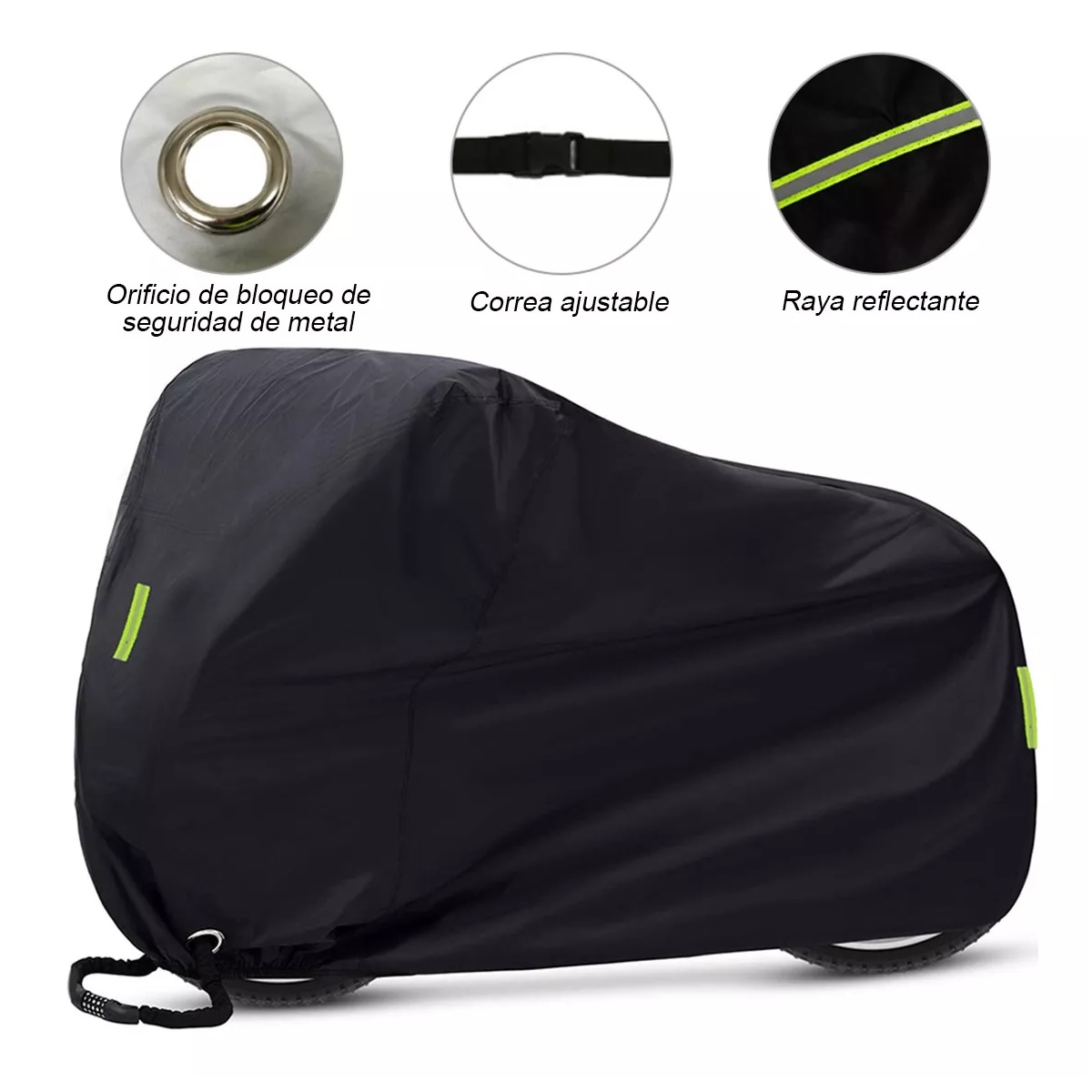 Cubierta Para Bicicleta Protección Uv Anti-polvo Impermeable