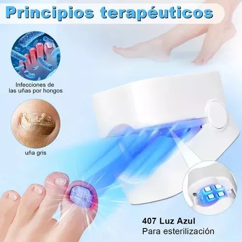 Laser Para Quitar Hongos De Las Uñas Elimina Onicomicosis BLANCO