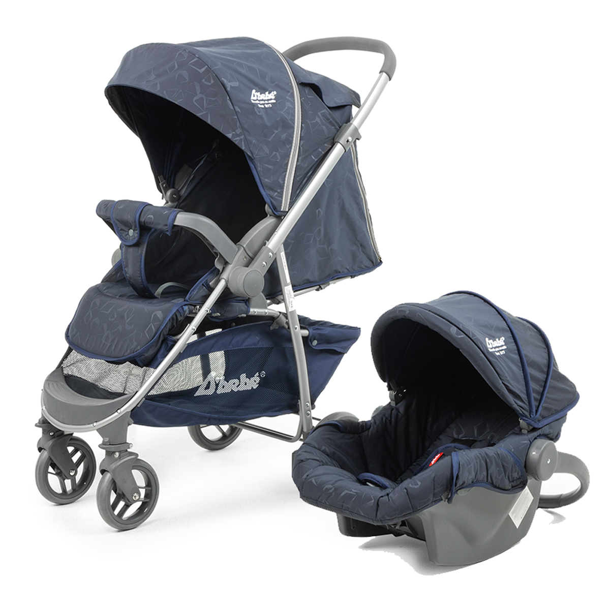 Carriola Sistema de Viaje D'bebé Max Azul.