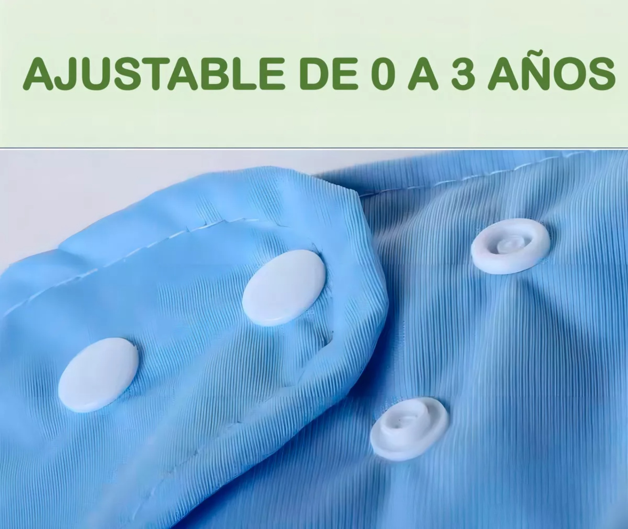 Pañales Pañales Ecológicos unisex Ajustable en pack de 6 x 6 unidades