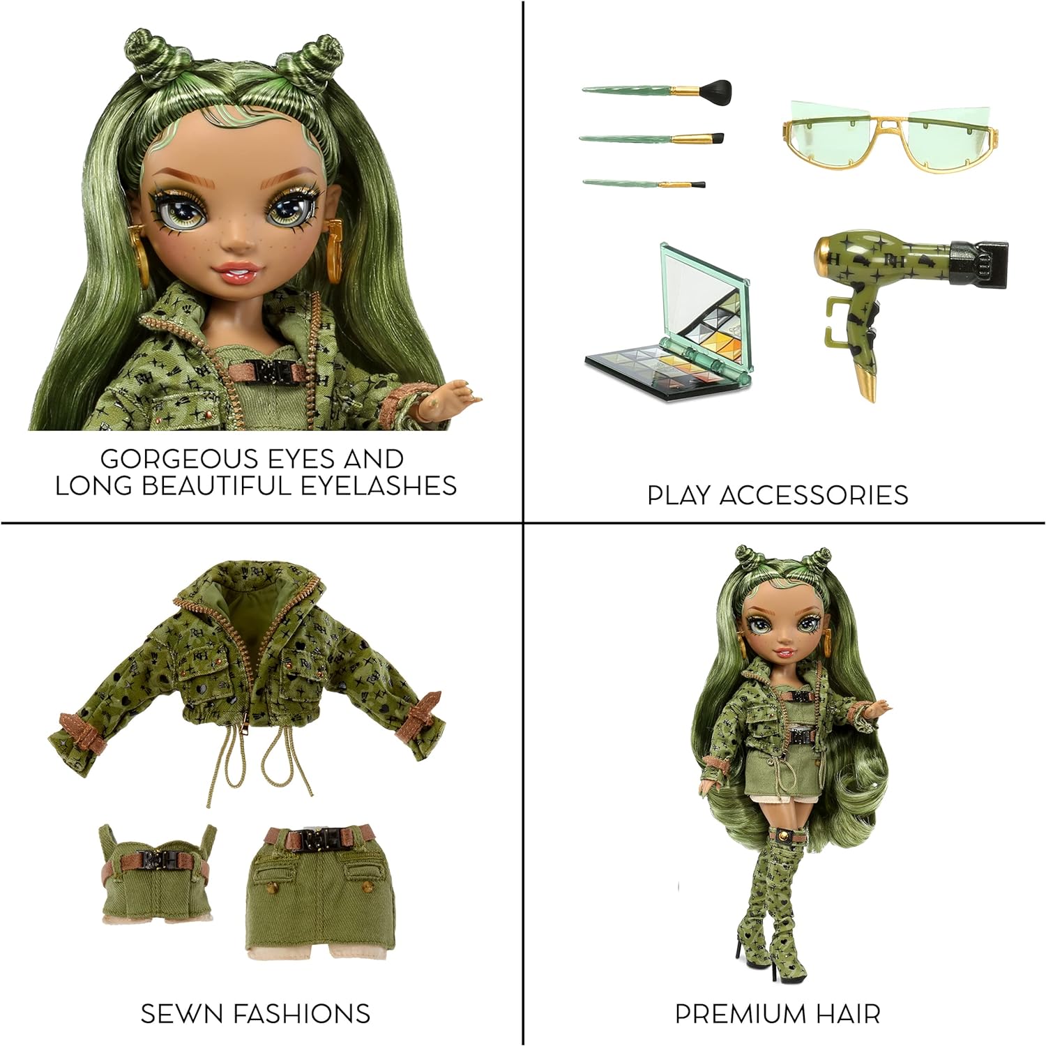 Rainbow High Muñeca Fashion Doll Olivia Woods 