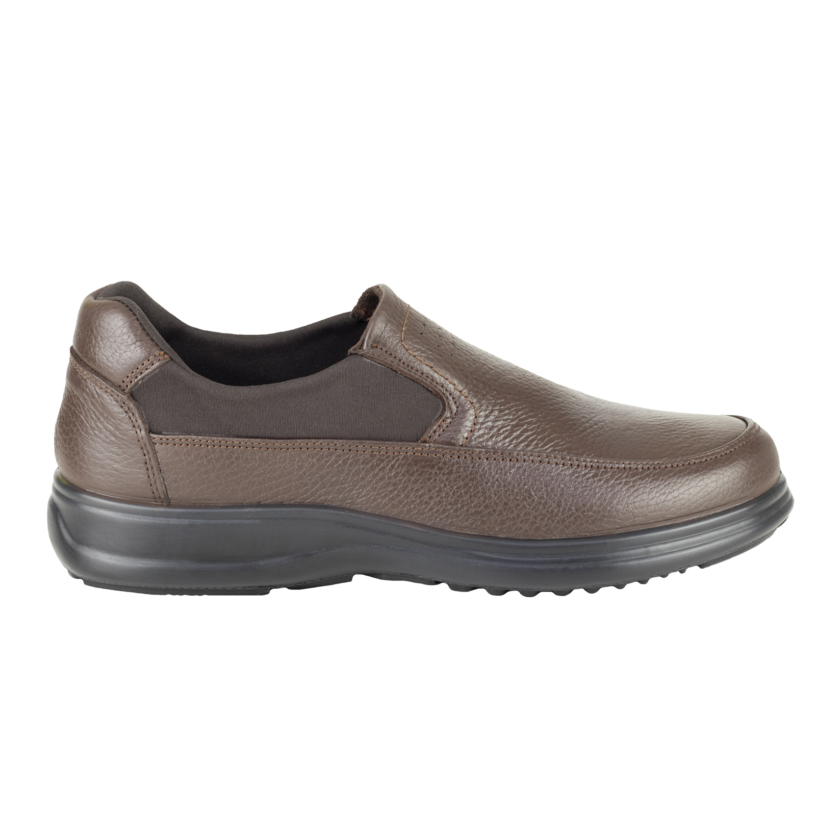 Mocasin Para Hombre Clasico Verde Tabaco 2588 Moka Graneado