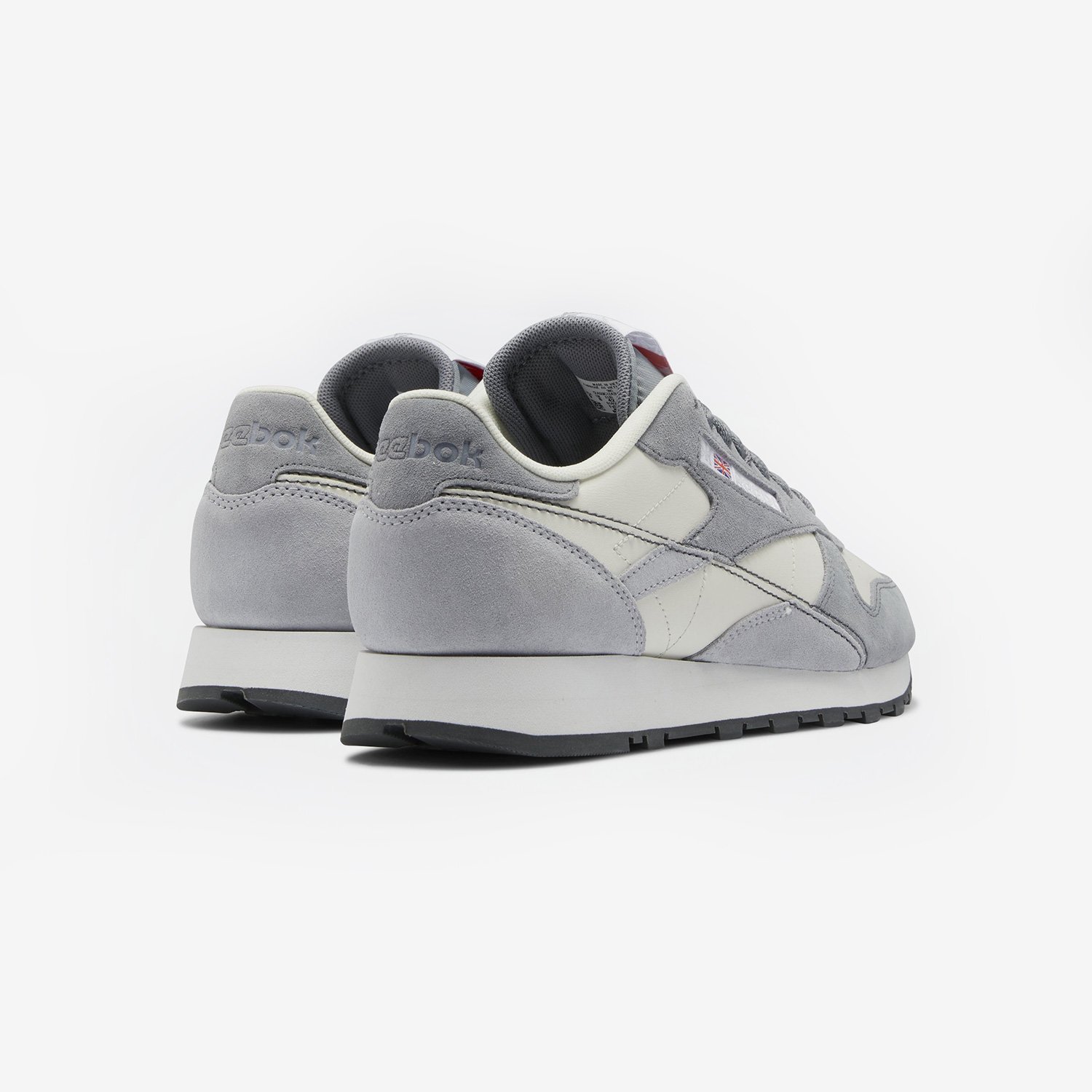 Reebok Classic Leather Gris Tenis Casual Hombre