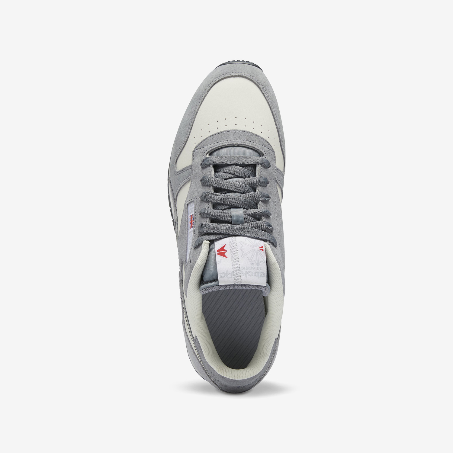 Reebok Classic Leather Gris Tenis Casual Hombre