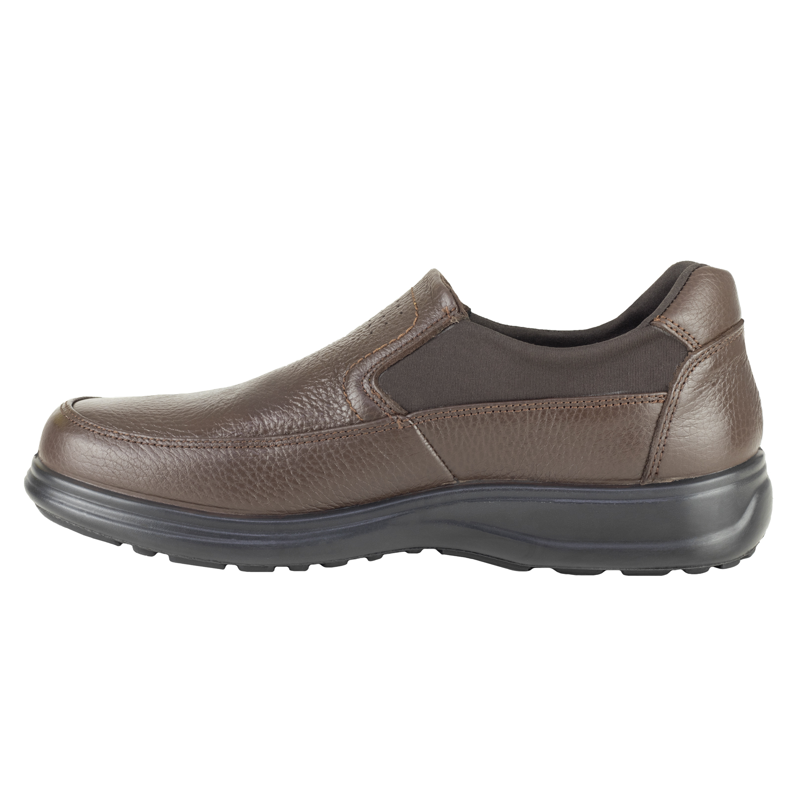 Mocasin Para Hombre Clasico Verde Tabaco 2588 Moka Graneado
