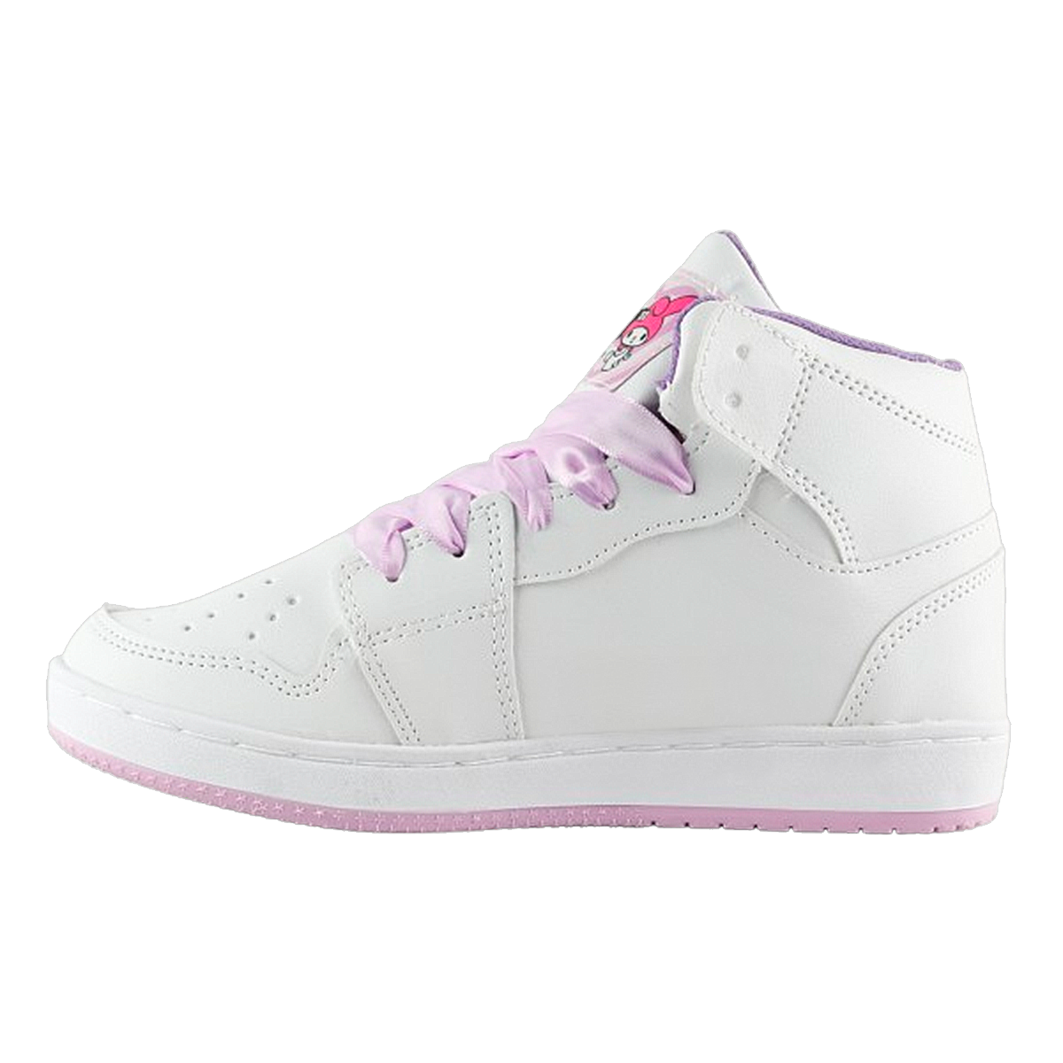Tenis Niña Kuromi My Melody Moda Deportivo Cosidos 416-A-BLK