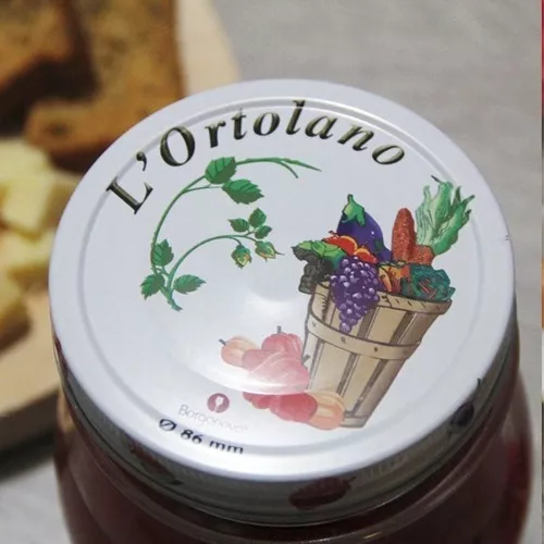 Ortolano Contenedor De Vidrio Con Tapa De 212 Ml
