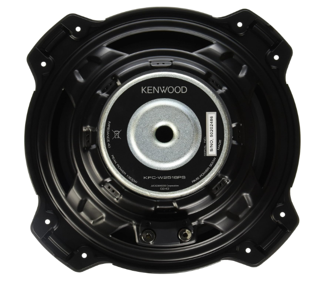 Subwoofer Kenwood KFC-W2516PS 300w RMS 10 Pulgadas 4 Ohms