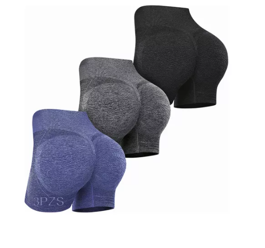 3pz Shorts Licra Deportivo Mujer Sexy Short Yoga Gym Correr