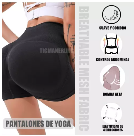 3pz Shorts Licra Deportivo Mujer Sexy Short Yoga Gym Correr