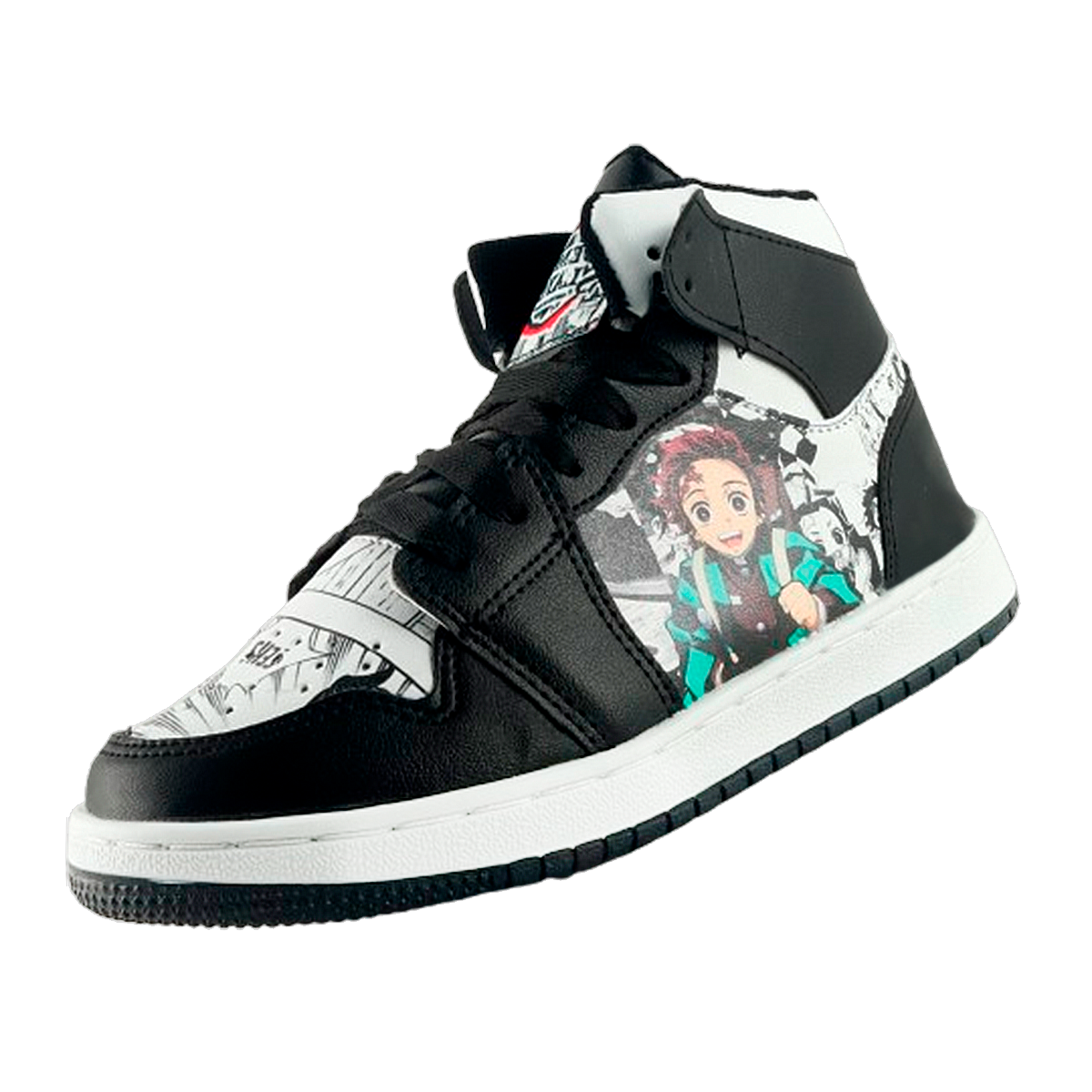 Tenis Niño Tanjiro Kamado Demon Slayer Moda Cosido 416-A-NBT