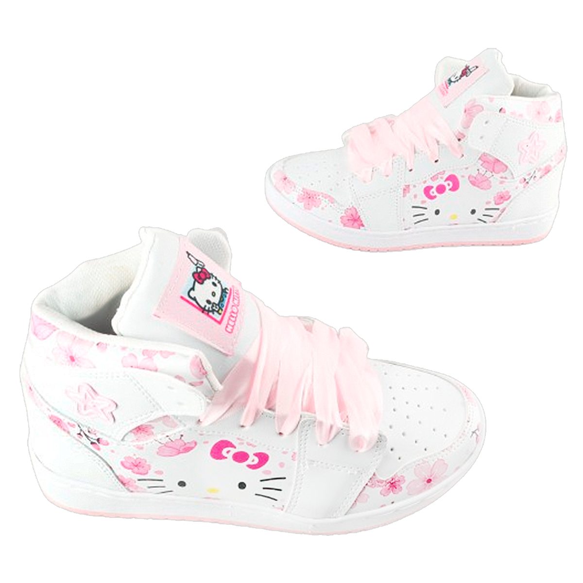Tenis Niña Hello Kitty Moda Deportivo Cosidos 416-a-brk