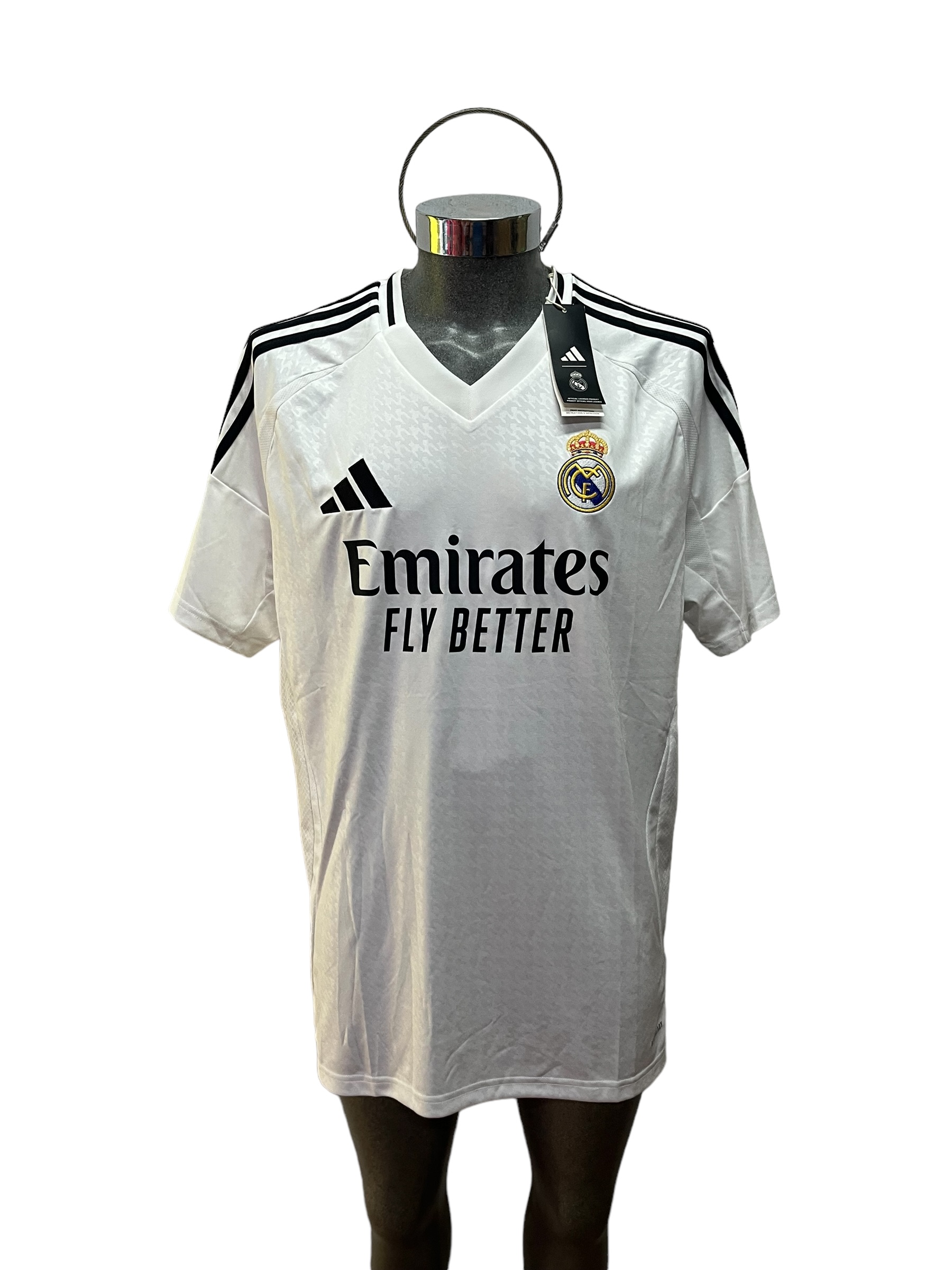 Jersey Original Adidas Real Madrid de España local Bellingham #5 2024-2025 JX1298