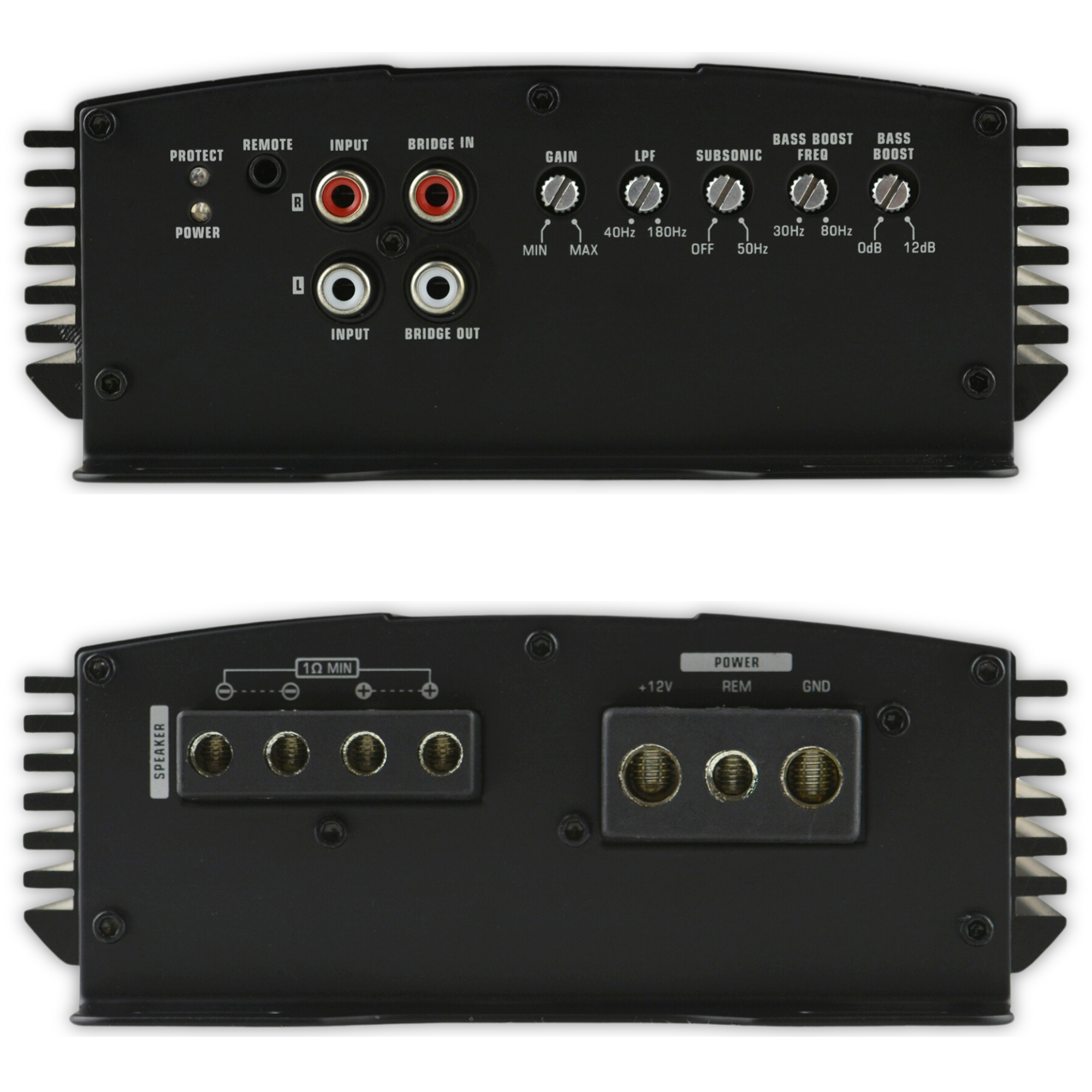 Amplificador Mini Audiopipe APMN1300 Clase D 1000 Watts