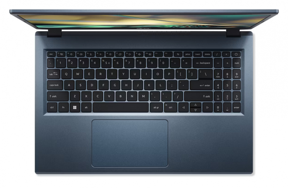 LAPTOP ACER ASPIRE RYZEN 5 7520U 512GB SSD 8GB DDR5 15.6" FHD TEC/ESP W11H AZUL A315-24P-R80W NX.KJEAL.00H 