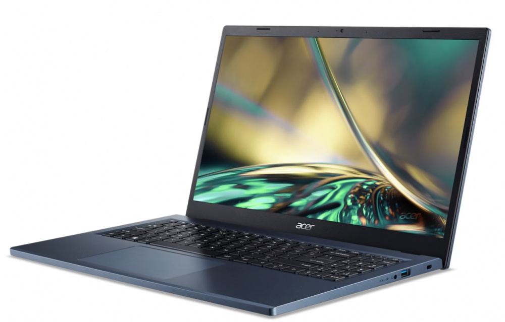 LAPTOP ACER ASPIRE RYZEN 5 7520U 512GB SSD 8GB DDR5 15.6" FHD TEC/ESP W11H AZUL A315-24P-R80W NX.KJEAL.00H 