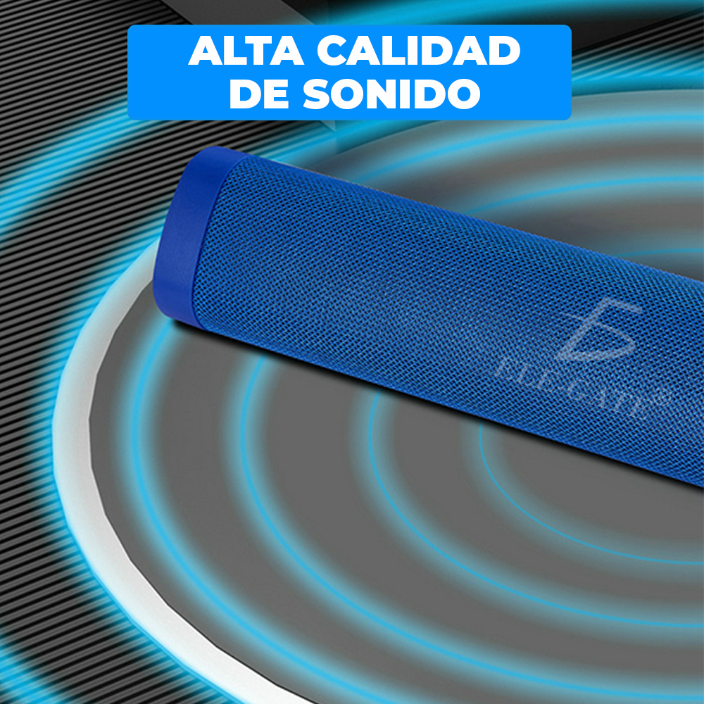 Barra de Sonido Estéreo Bluetooth 5.0 Inalámbrico con Subwoofer
