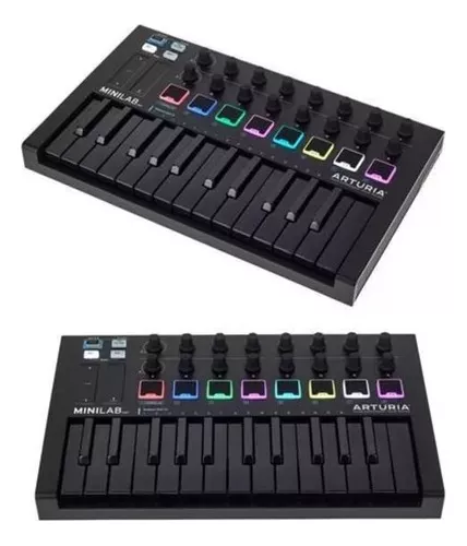 Controlador Midi Usb Arturia Minilab 3 Deep Black