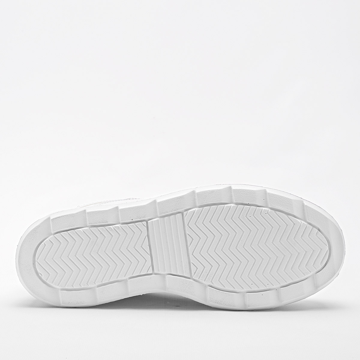 Tenis De Bota Con Plataforma 5cm Mora Mora 129905 Blanco E9