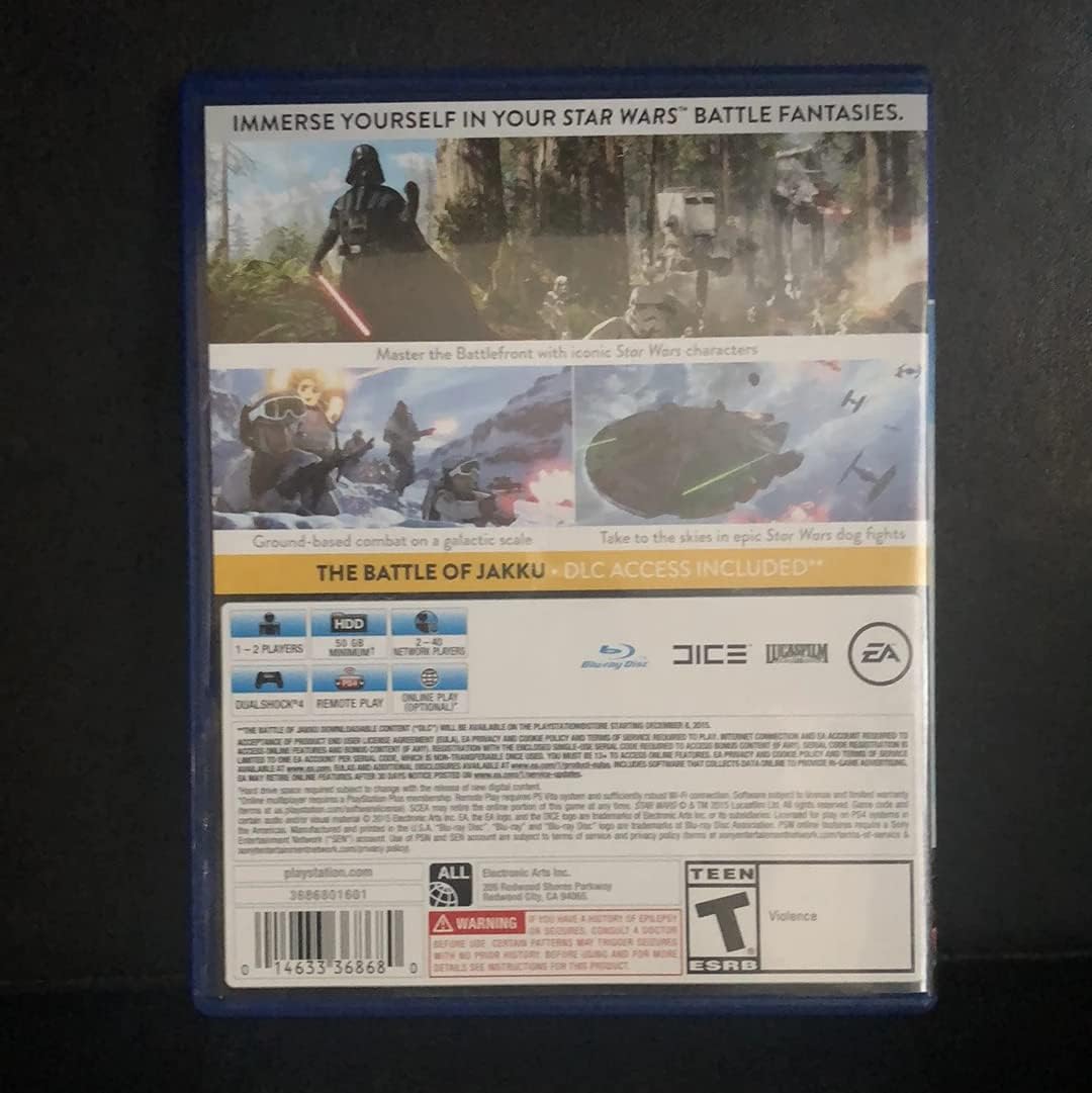 Star wars BATTLEFRONT  PS4