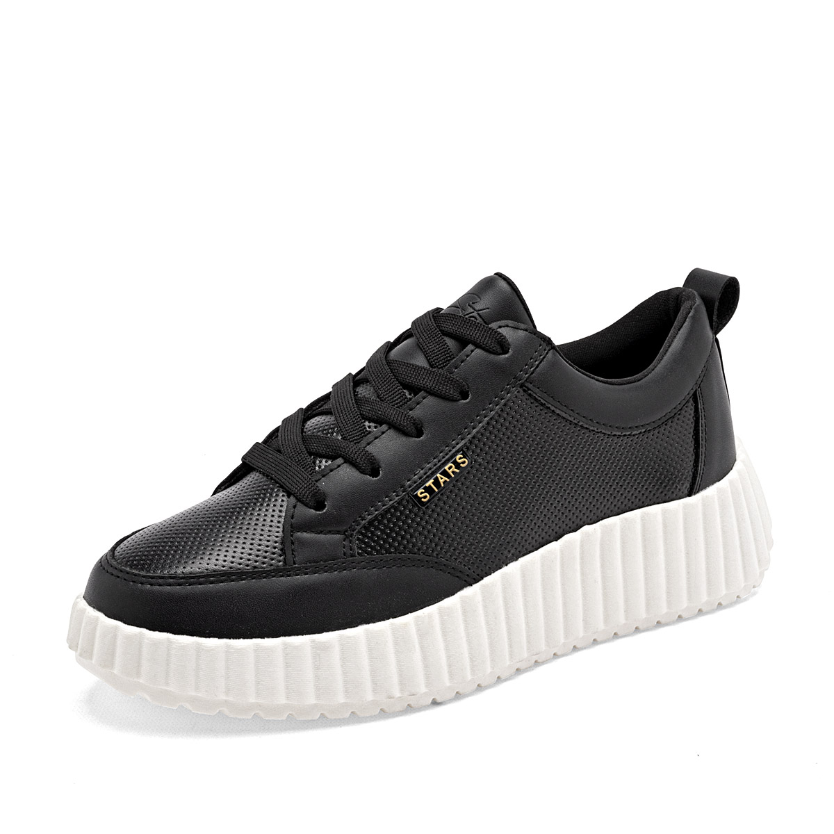 Tenis Chunky Para Mujer STARS OF THE WORLD 129713 NEGRO E9