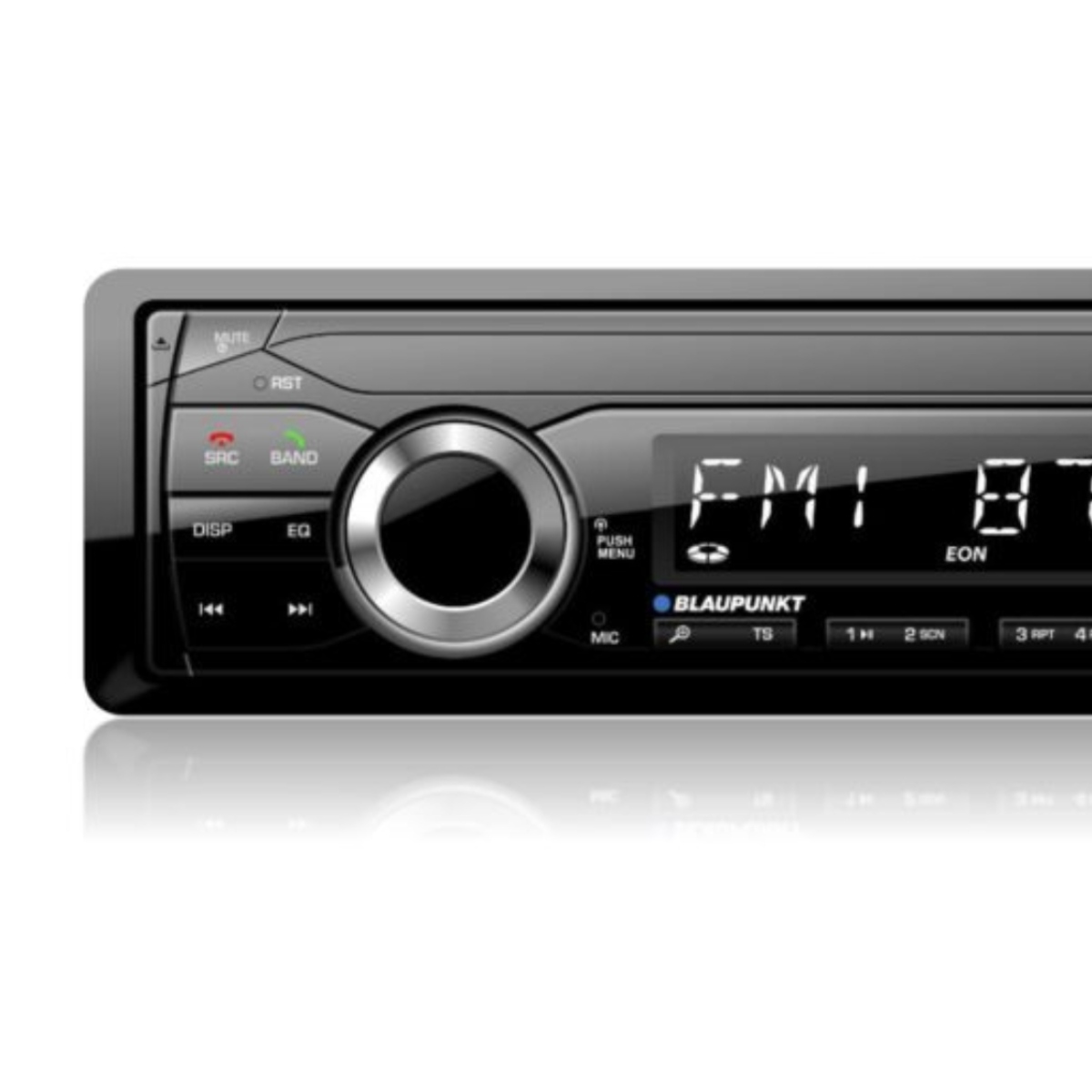 Autoestéreo Blaupunkt CURITIBA120 Caratula Fija C/Radio Bluetooth ALBY3