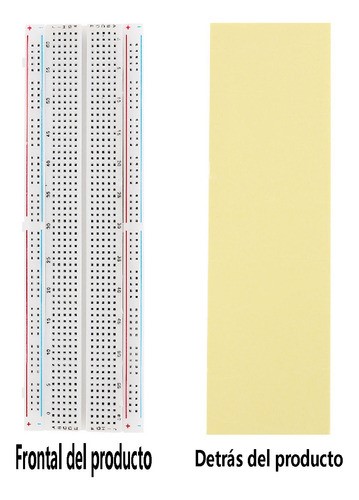 10 Piezas Protoboard 830 Puntos, Mb-102 Proto Arduino 
