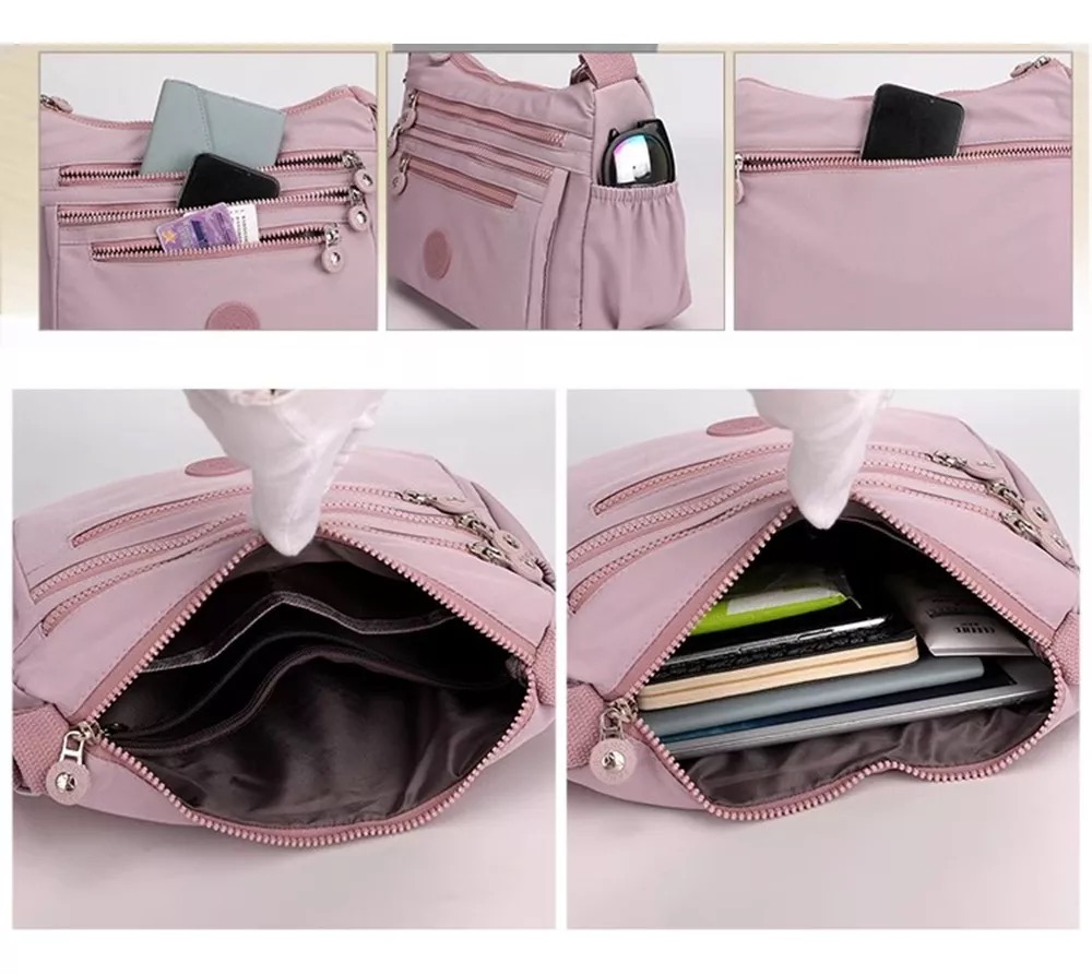 Bolsa Impermeable Dama Bolsa Cruzada Mujer Casual Bolsas