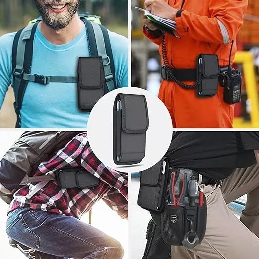 Funda Para Cinturón De Celular Cartera De Nailon Con Clip