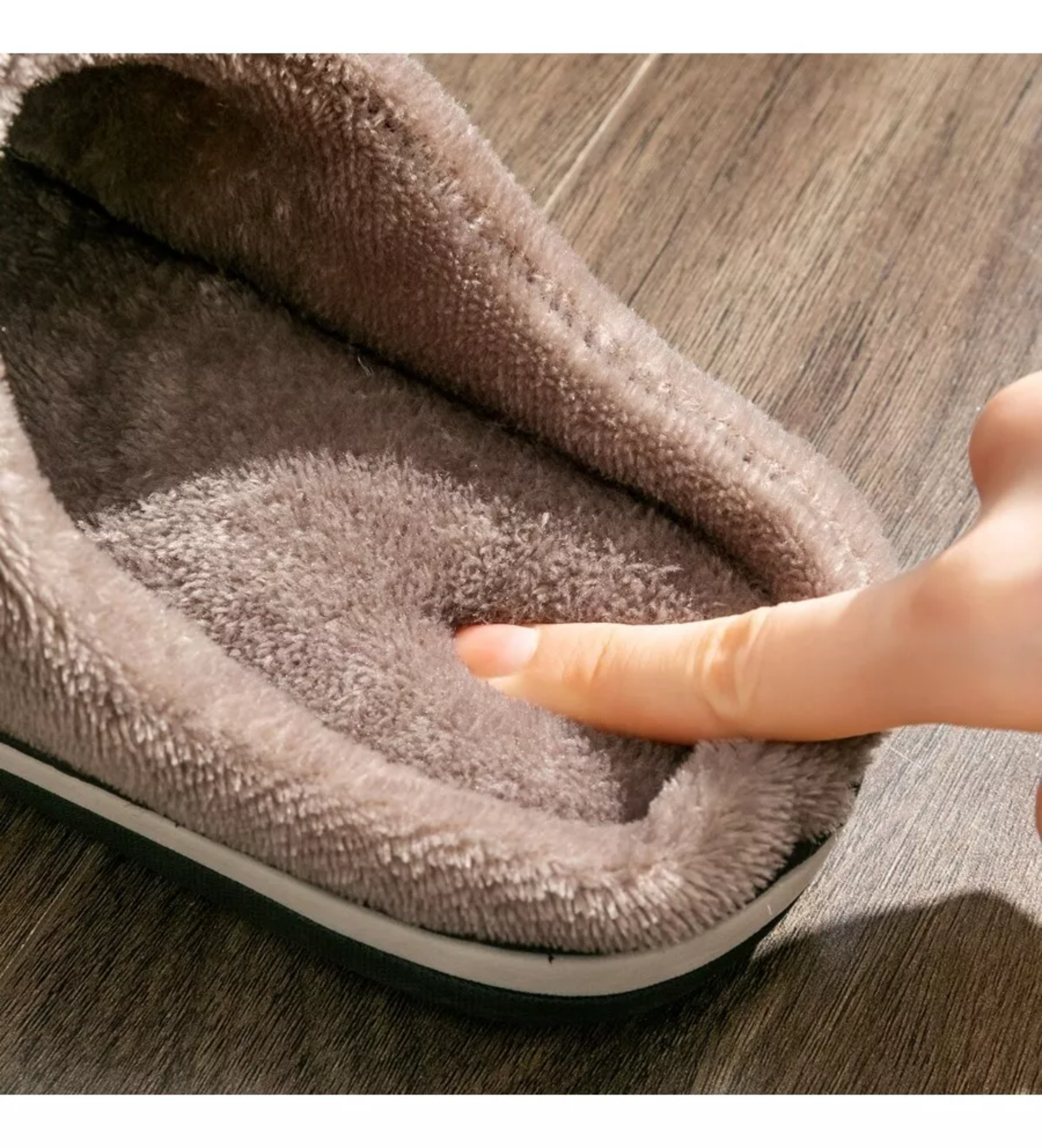 Zapatillas Casa Invierno Hombre Piel Sintética Impermeable