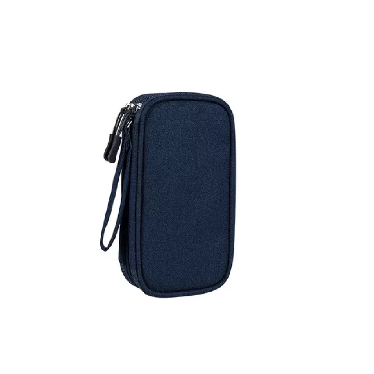 Estuche Cargador Usb Organizador Bolsa De Cables Impermeable Color Negro