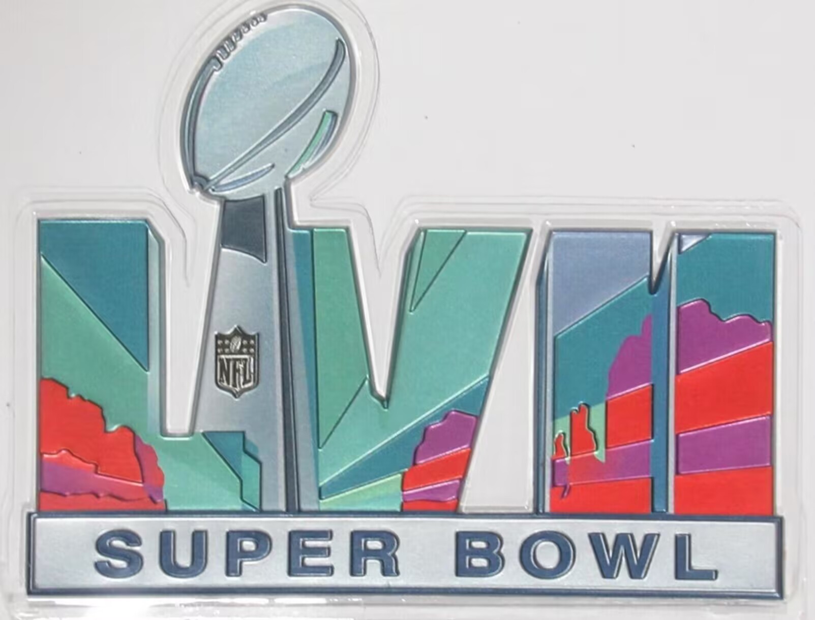 Fantastico! Jersey Jefes Kansas City Chiefs BORDADO Mahomes 15 Blanco Visita Parche Super Bowl Talla M