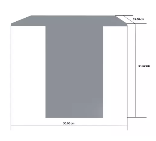 Mesa De Centro Sala Mdf Melamico Resistente Durazno Pastel