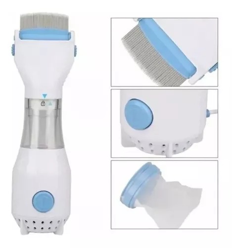 Aspiradora Eliminar Matar Piojos Liendres Pulgas Con Filtros