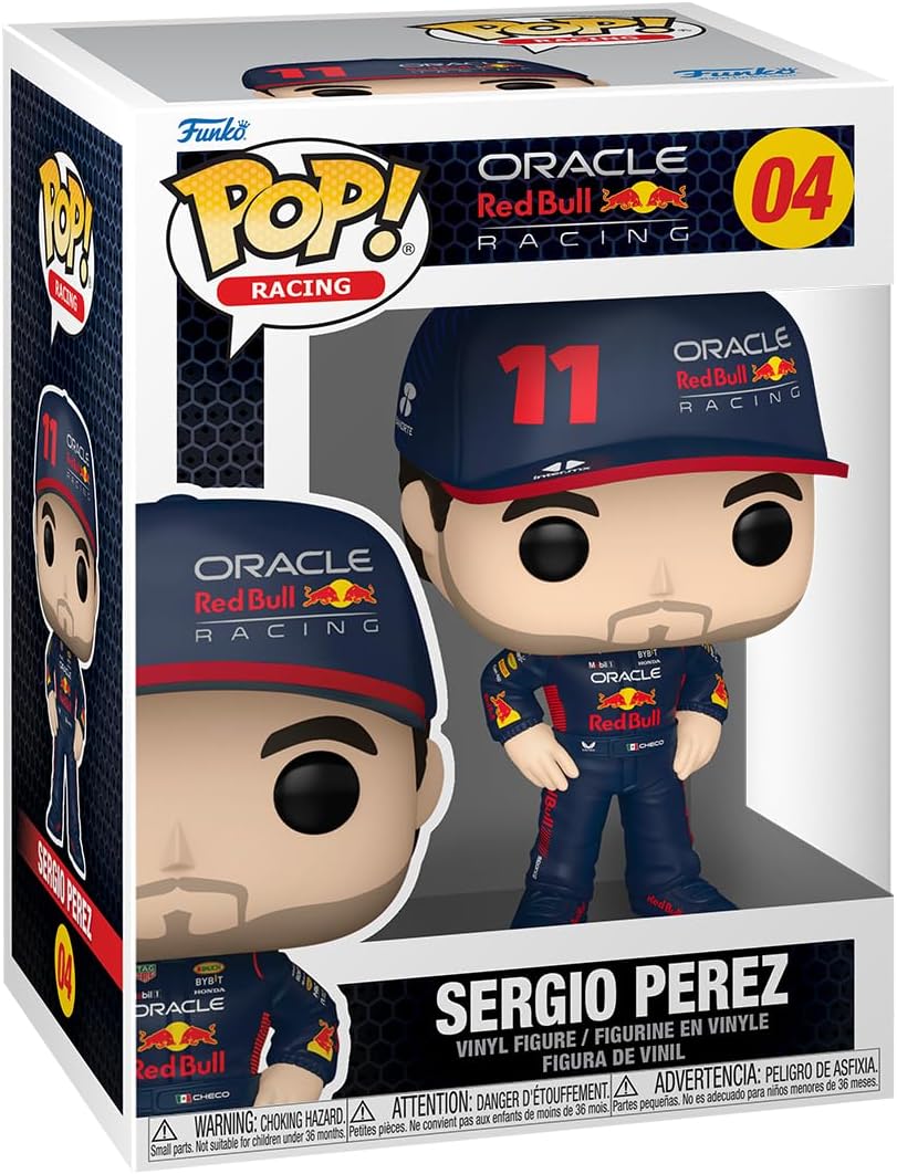 Funko Pop! Vinyl: Formula 1- Sergio Perez - Red Bull F1 - Figura de Vinilo Coleccionable .- 04