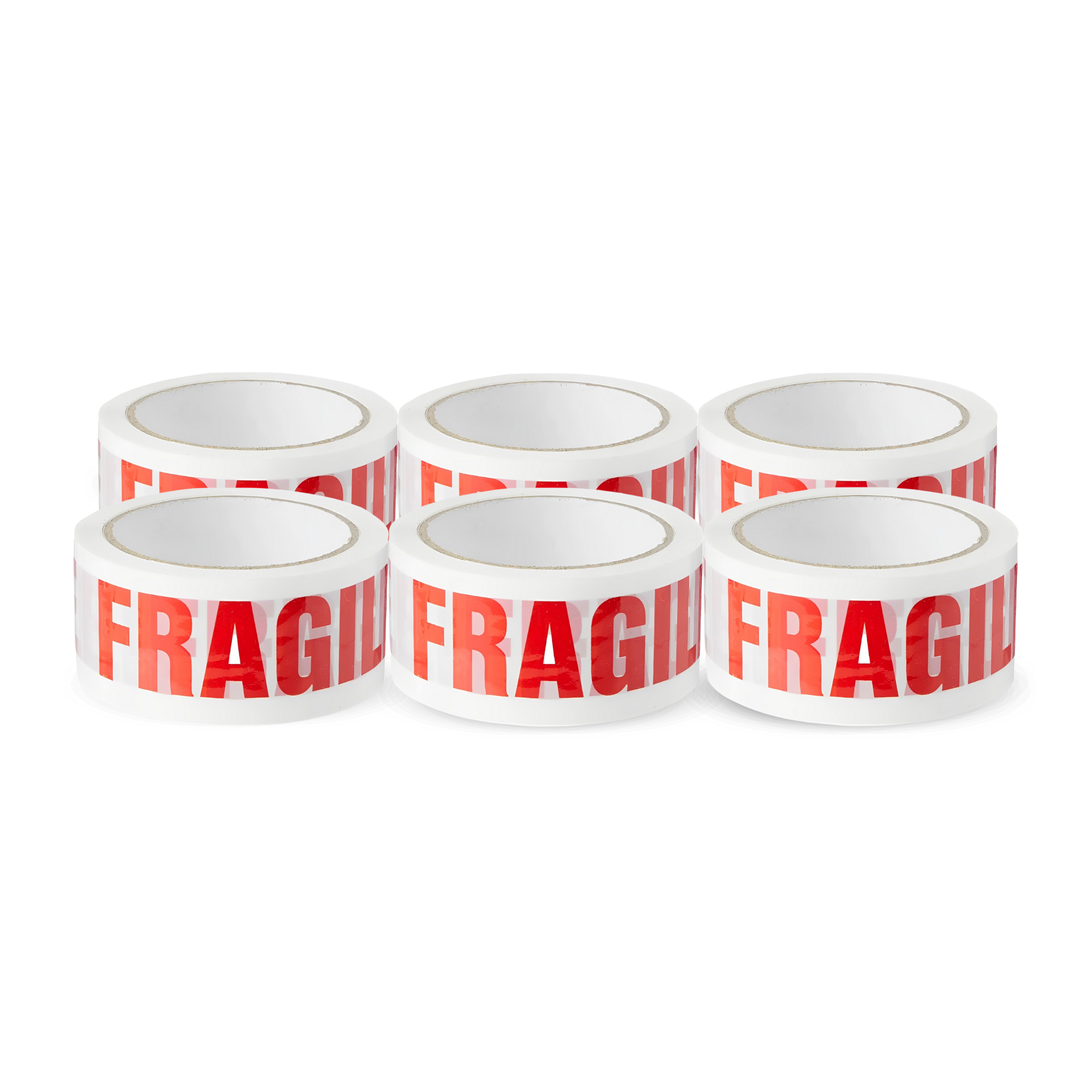 Cinta Adhesiva Para Empaque/Sellado firme y seguro/ Embalaje Frágil 48mm X 130m 6pz