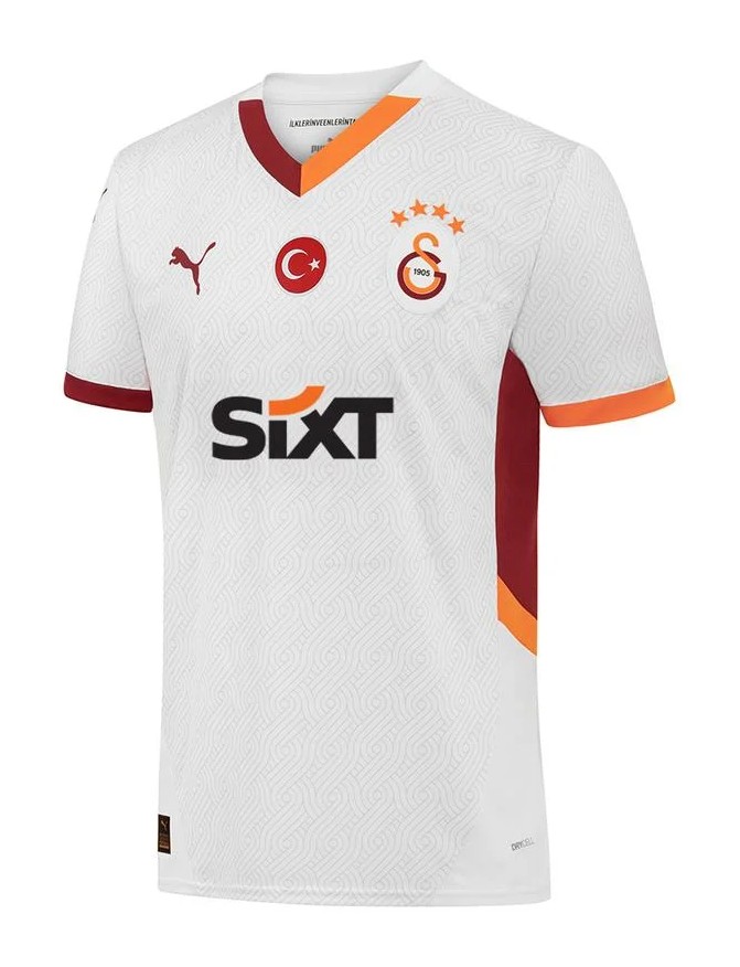 Nuevo! Jersey Galatasaray Turquia 2024/2025 Visita Blanco Talla XL