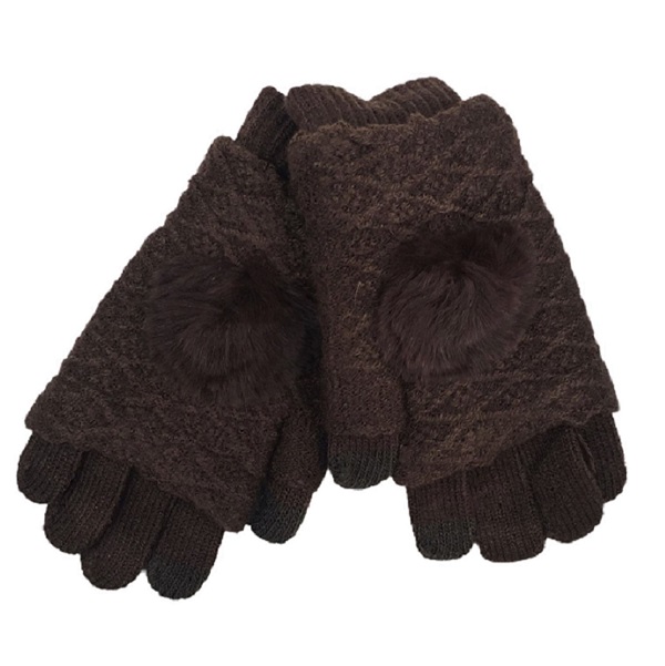 Guantes Tipo Mitones De Dama 