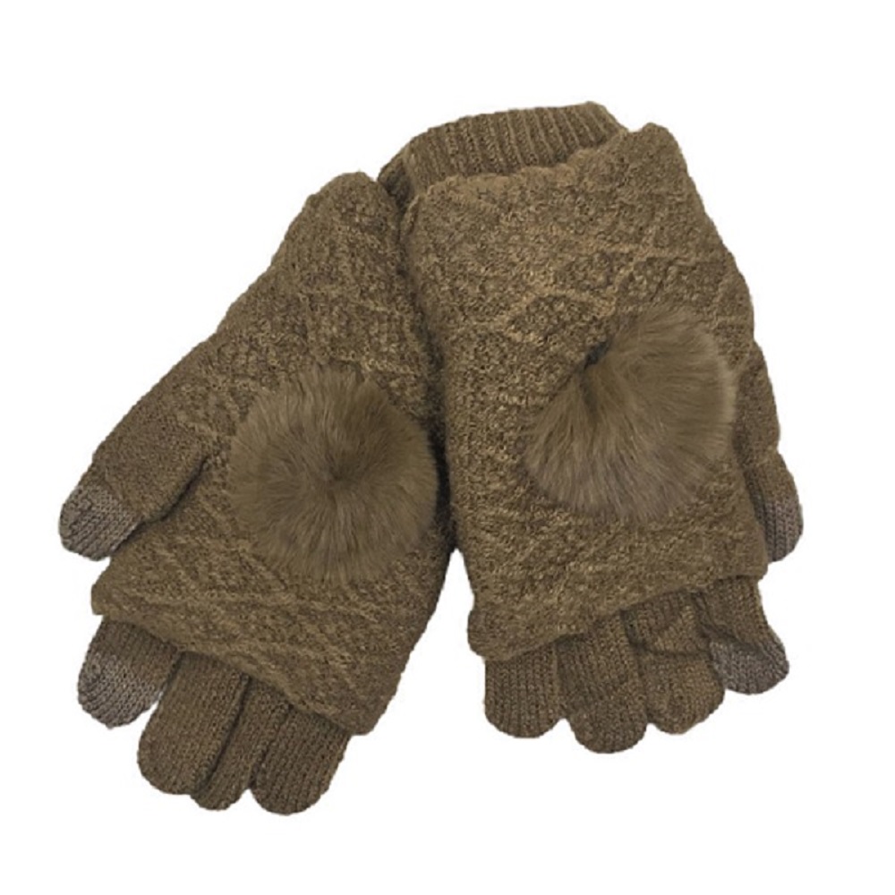 Guantes Tipo Mitones De Dama 