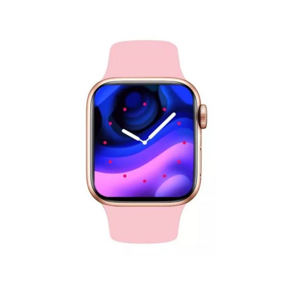 Smart Watch T200 Plus, Pantalla de 1.75", Compatible con iOS y Android, IP67. Color Rosa