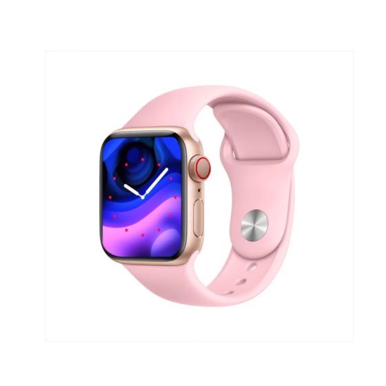 Smart Watch T200 Plus, Pantalla de 1.75", Compatible con iOS y Android, IP67. Color Rosa