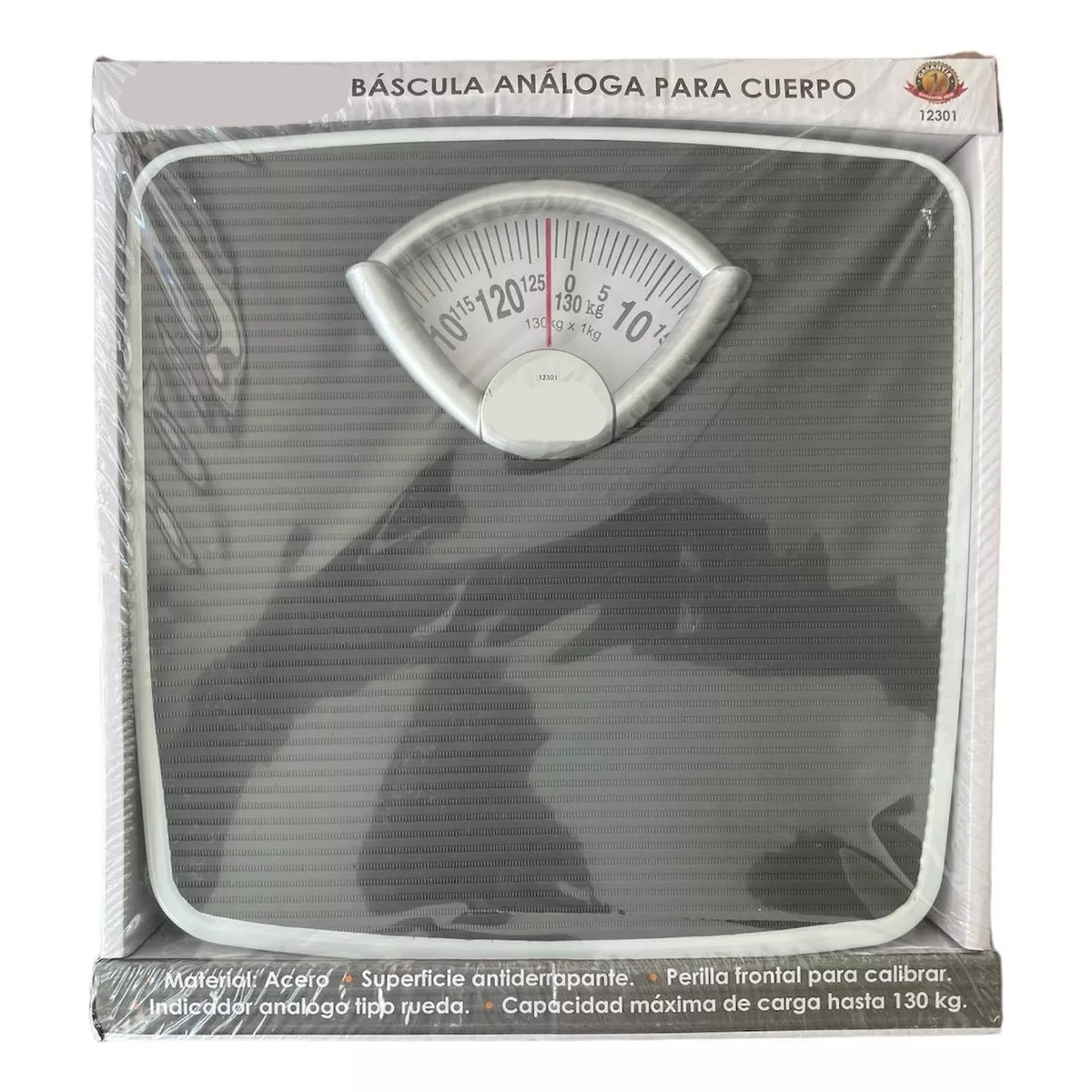 Báscula Analoga Uso Rudo Hasta 130kg Corporal