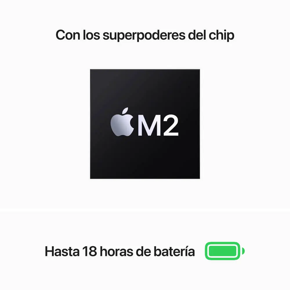 Apple MacBook Air 13 Chip M2 256 Gb Ssd Azul Medianoche
