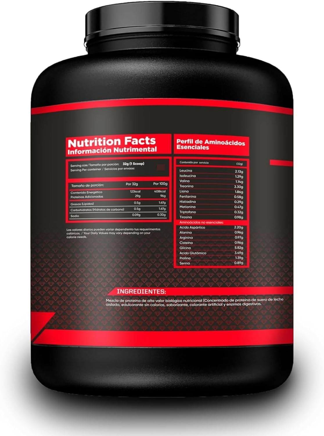 Proteína Pro Whey Isolate 5lbs (2.27kg) 70 servicios Diamondtech VAINILLA