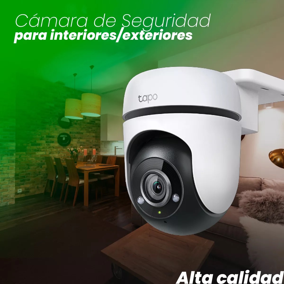 Cámara de seguridad para exteriores TAPO C500 rotación 360°
