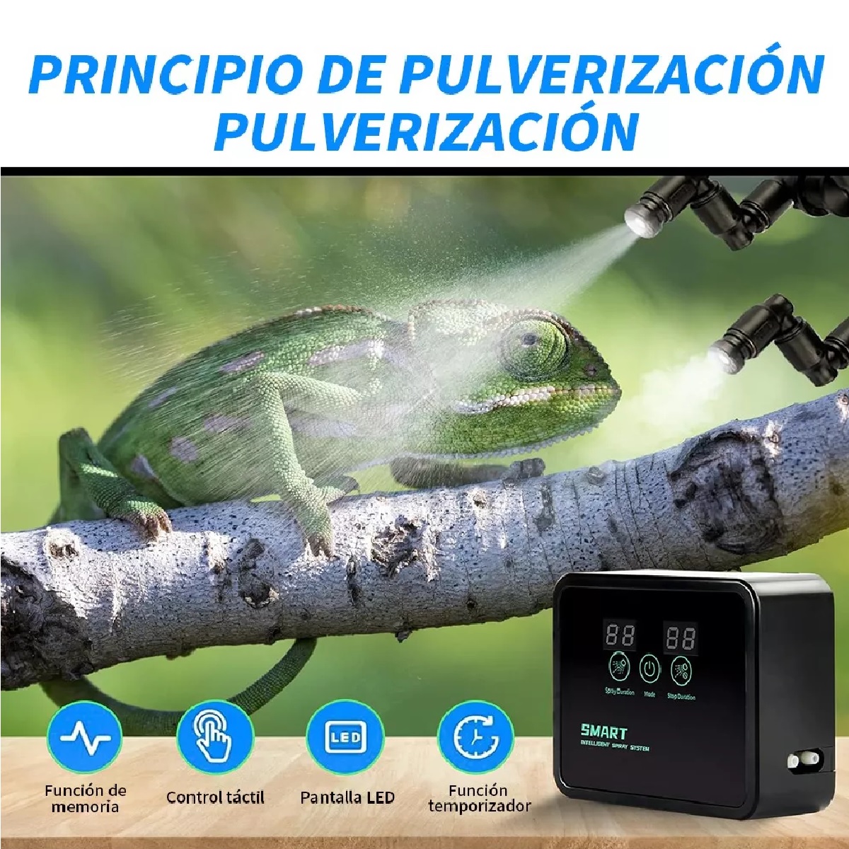 Sistema De Pulverización De Lluvia Nebulización Inteligente
