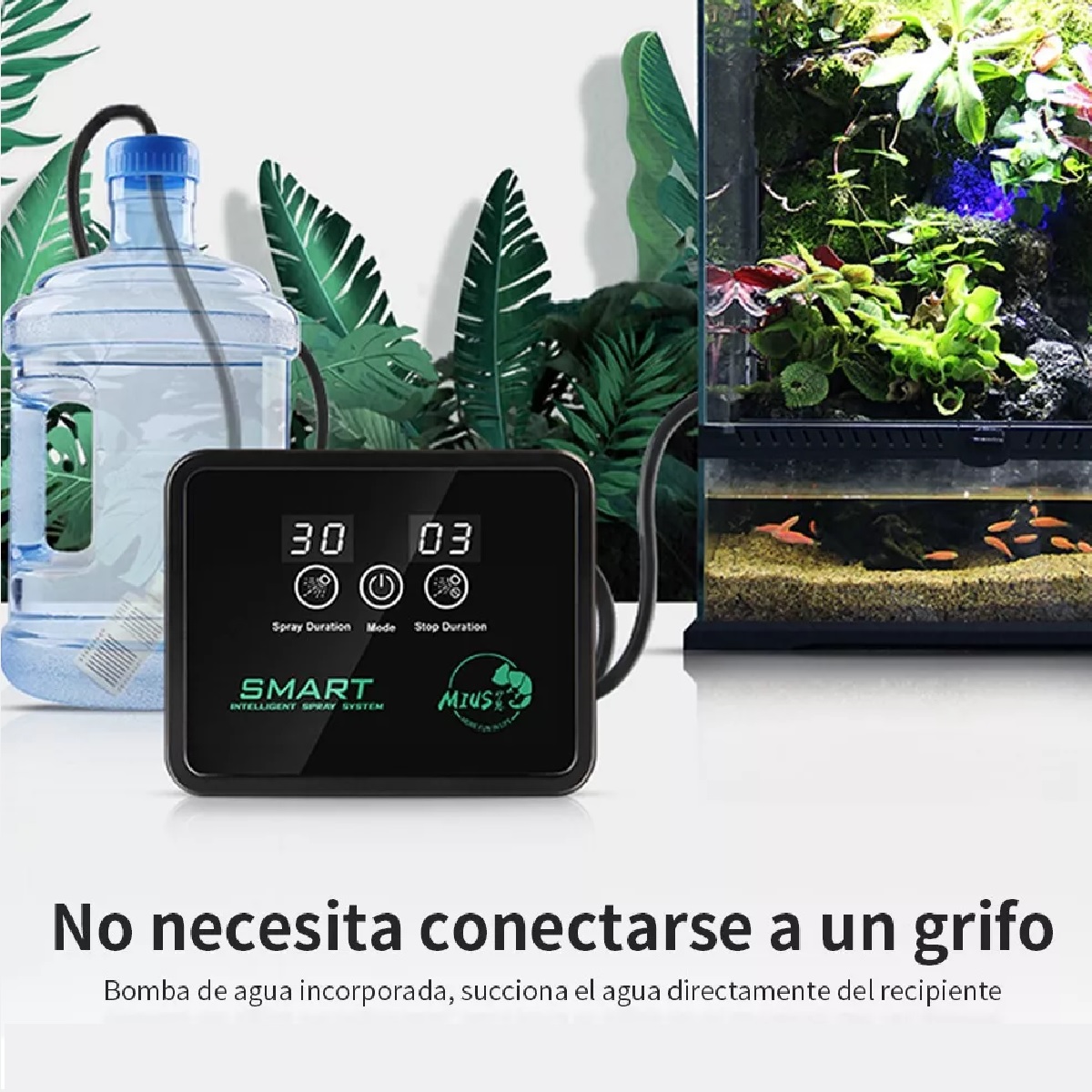 Sistema De Pulverización De Lluvia Nebulización Inteligente