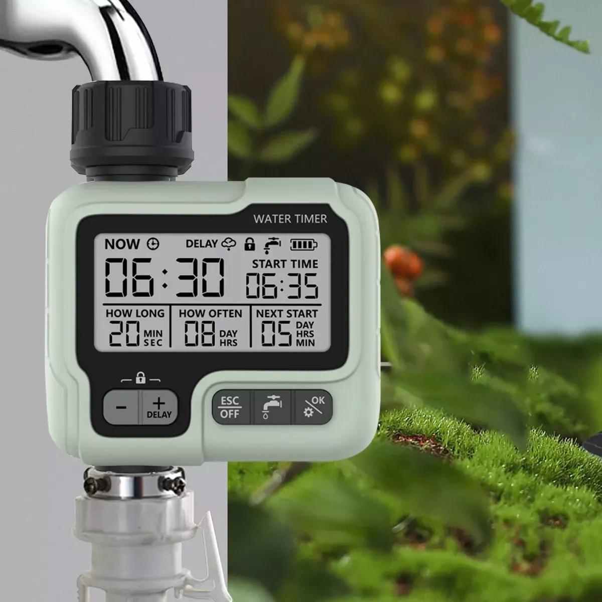 Temporizador De Riego Inteligente Automático Digital Para Jardin