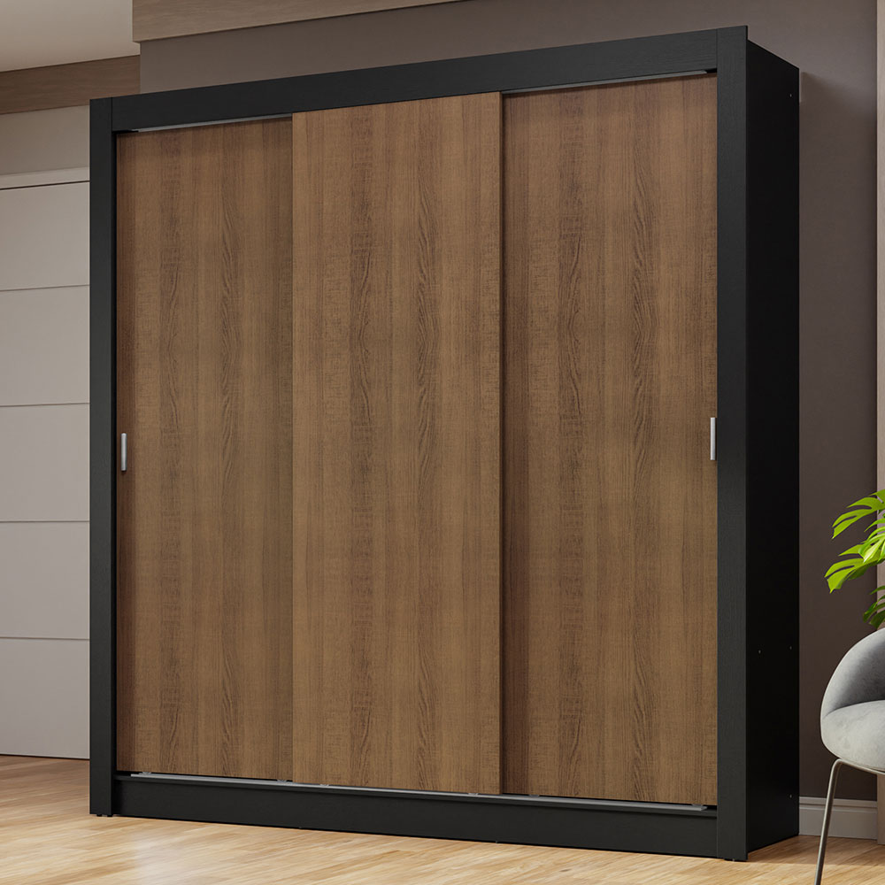 Ropero Closet Madesa 3 Puertas NB 04